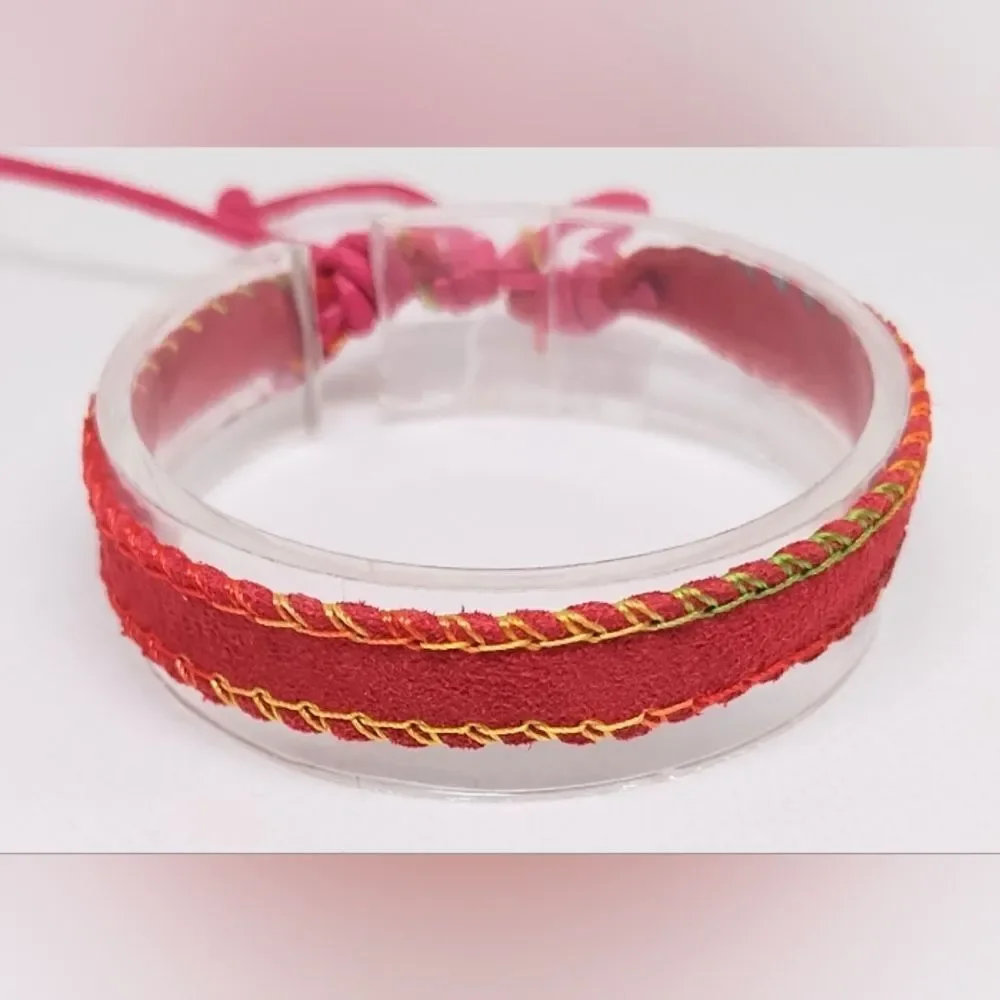 Men's bracelet‎ red new e77